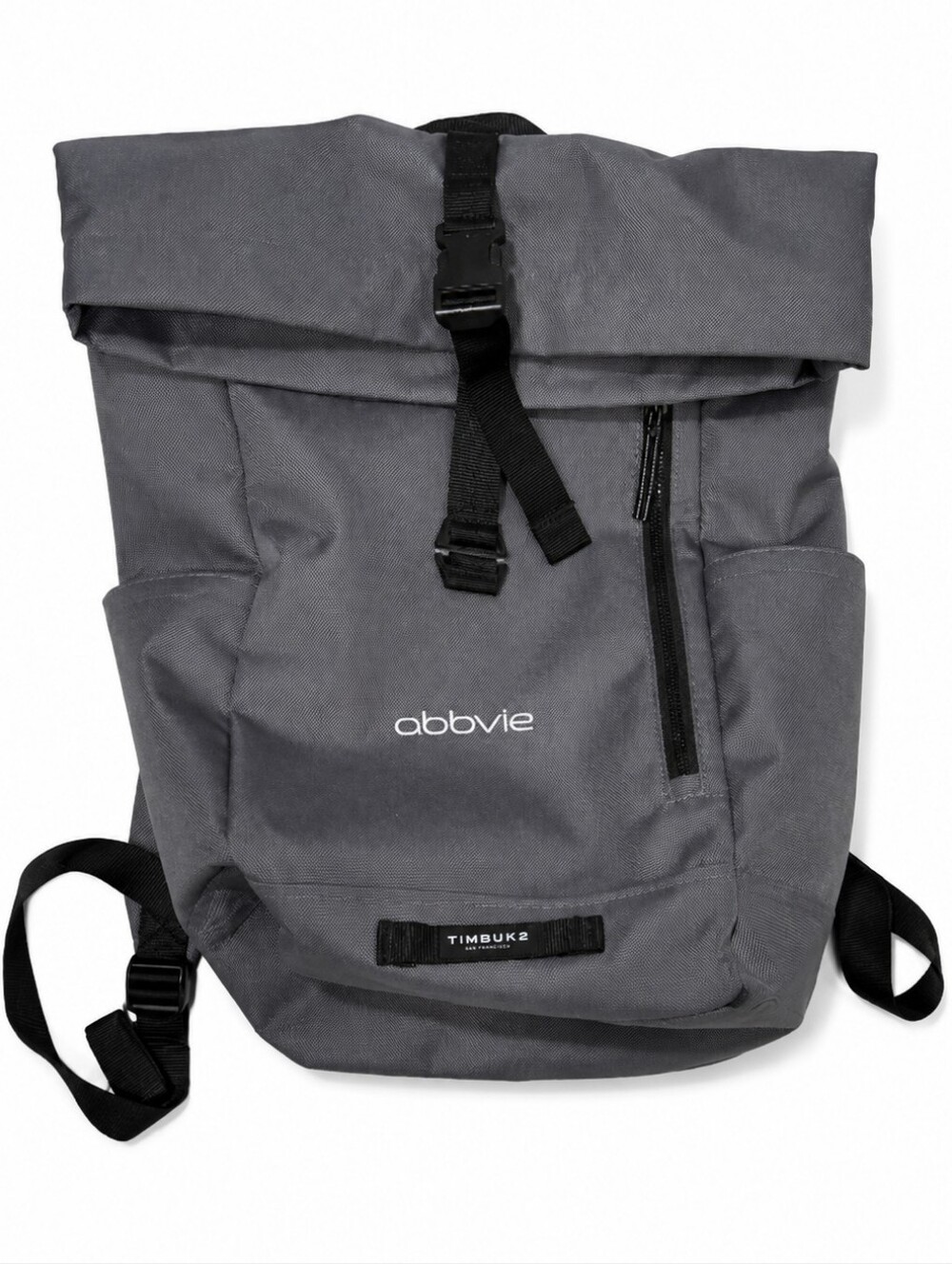 Timbuk2 Gray Roll-Top Backpack